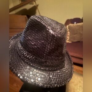 Amazon black sequin hat